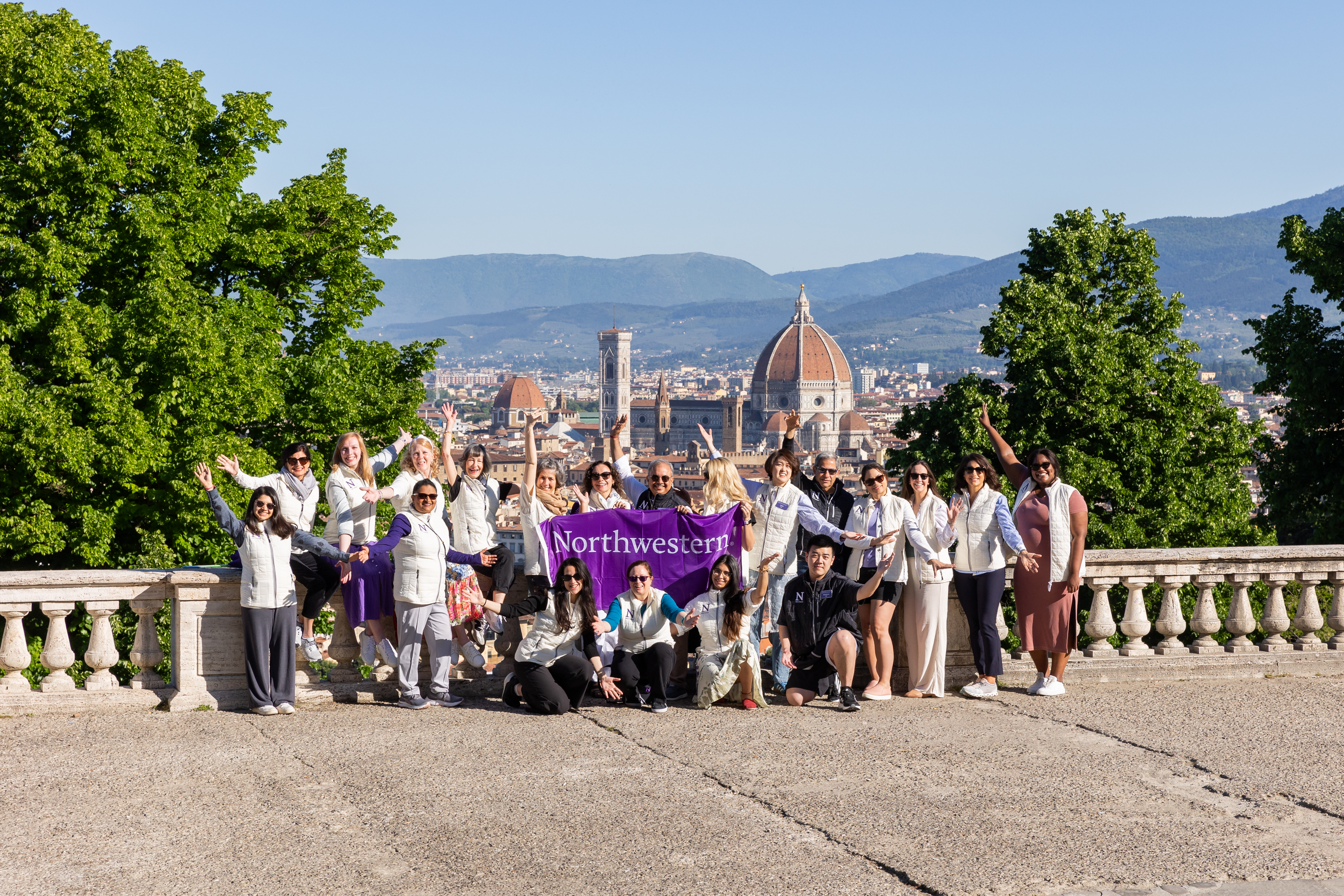 Leadership cohort gathering in Florence